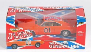 A boxed ERTL Collectibles The Dukes of Hazzard 1969 Charger General Lee diecast model.