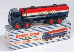 A boxed Dinky Toys No. 942 Foden 14-Ton Tanker "Regent"