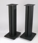 Pair of Bowers & Wilkins metal speaker stands