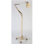 Herbert Terry Angle-Poise standard lamp. 205cm tall when fully extended.