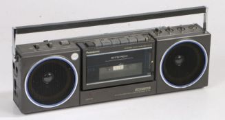 Rare Panasonic RX-F80E-2 Getto blaster Boombox, Castette recorder AM/FM tunner which detaches in