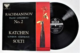 Rachmaninov, Katchen, London Symphony, Solti – Piano Concerto No. 2 ( SXL 2076, UK 1960 stereo