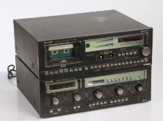 Sharp SM-1288 Stereo Amplifier together with a Sharp RS-1288 Stereo Tuner deck
