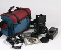 Rolleiflex SLX 6 x 6 Camera, with charger adn travel case