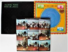 3x Talking Heads LPs - Speaking In Tongues ( 92-3883-1 ) / The Name Of This Band Is Talking