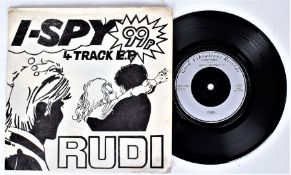 Rudi – I-Spy ( GOT 12 , UK, 1979, 7", white sleeve, EX)
