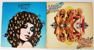Mott The Hoople - Rock and Roll Queen ( ILPS9215 ) / Mott The Hoople - The Hoople ( CBS 69062 ) (