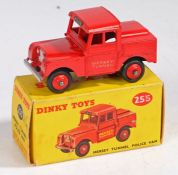 A boxed Dinky Toys No. 255 Mersey Tunnel Police Van