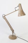 Herbert Terry angle-poise lamp. 90cm tall when fully extended.