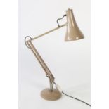 Herbert Terry angle-poise lamp. 90cm tall when fully extended.