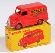 A boxed Dinky Toys No. 451 Trojan 15 CWT Van "Dunlop"