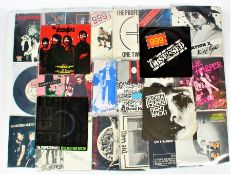 A good collection of Punk 45s. Dead Kennedys - California Über Alles (FAST 12) / Sham 69 - Questions