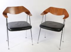 Pair of Robin Day Chairs. 80cm x 62cm x 42cm.