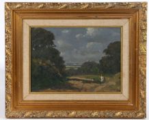 Campbell Archibald Mellon, ROI, RBA (British, 1878-1955) 'Near Belton' signed (lower right), oil