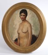 Anthony Devas ARA, RP, NEAC, (British, 1911-1958) Half Length Female Nude signed and dated '39 (