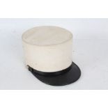 French Foreign Legion White Kepi, chin strap with regimental buttons