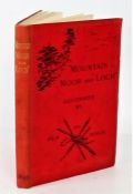 Mountain Moor and Loch West Highland Railways published 1895, housed within a red cloth boards