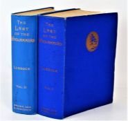 Lubbock (Basil) The Last Of The Windjammers, volumes 1 & 2 published 1935, with blue cloth boards
