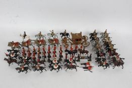 Britain's Coronation Coach, Horses, Cavalry Footsmen etc (Original box)