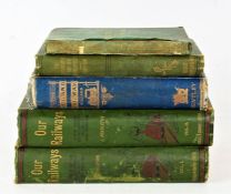 Collection of mostly 19th century railway related books, to include Drakes Road Book of the Grand