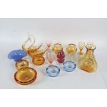 Large Collection of mostly Whitefriars glassware, to include ashtrays, glasses, paperweights etc (