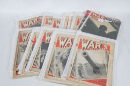 Collection of 'The War Illustrated' magazine, approx. 75 issues, together with a volume of War