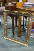 Heavy Patern gilt picture frame, 19th century, with moulded corners, 30'' by 26'' AF