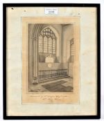 J. S. Buck (19th century) "Monument of W. Coupher? Esq & Mary Unwin" Signed and dated 1818 (Lower