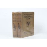 Dickens (Charles) "The Posthumous Papers of The Pickwick Club" 1st Edition Volumes 1 & 2 illustrated