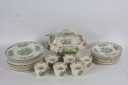 A Large collection of Masons Ironstone "Fruit Basket" pattern part dinner service (Qty)