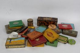 A Large collection of cigarette tins and boxes to include Players Navy Cut etc (In Two Boxes)