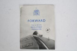 Forward the LNER Development Programe, 1946, detailing the modernization of many stations
