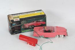 Rosenthal Toys Ltd. AJR 21 remote control plastic Lady Penelope's FAB 1, with figures, boxed