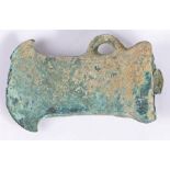 A Bronze-Age socketed axe head, Circa, 1000 B.C Socketed with loop and arched head, 7cm long