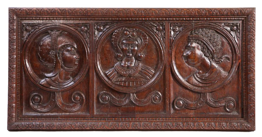 Three 16th century framed Romayne-type portrait panels, circa 1540 - VENDOR TO COLLECT Probably a - Image 2 of 2
