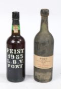 Feist 1985 L.B.V. Port, bottled in 1991, together with Taylor's Port 1967, two bottles (2)