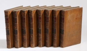 George Godfrey Cunningham, Lives of Eminent and Illustrious Englishmen, 1837, Volumes I to VIII, (