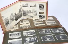 Three interesting WW1 photograph albums, each album appears to relate to Hubert Rodwell, the first