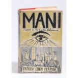 Patrick Leigh Fermor, Mani Travels in the Southern Peloponnese, First Edition, December 1958, The