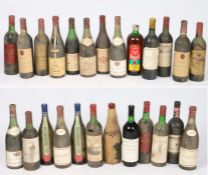 Assorted wine, to include Chateau Nenin Pomerol 1978, Undurraga Cabernet Sauvignon 1986, Pommard