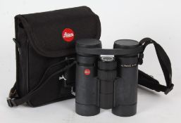 A pair of Leica 'Ultravid' 8 x 32 binoculars, cased Provenance: Collection of the Late John Francis