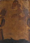 15th Century Italian school, mid to late 15th Century, The Madonna and Child with angels, tempera on