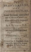 Richard Sibbes, The Bruised Reede and Smoking Flax, London, R Dawlman, 1631. Second edition
