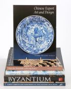 Various Antique Reference books - including Byzantium (Robin Cormack), Chinese Blue & White