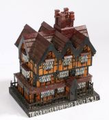 Match stick Model of The Old House Hereford Built 1621