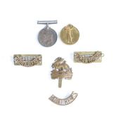 First World War grouping to the Royal Berkshire Regiment, 1914-1918 British War Medal and Victory