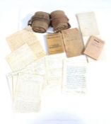 First World War group of items to Lieutenant F.R. Bullard 2/1st Derbyshire Yeomanry, including,