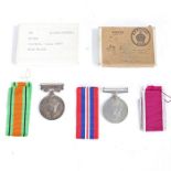 Pair of Medals to the same soldier, George VI Long Service & Good Conduct Medal with 'Regular