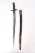 British Pattern 1856/58 Yataghan Sword Bayonet by the German maker Weyersberg,Kirschbaum & Cie,
