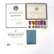 Second World War/Post War RAF grouping, 1939-1945 Star, Burma Star, Defence Medal, 1939-1945 British